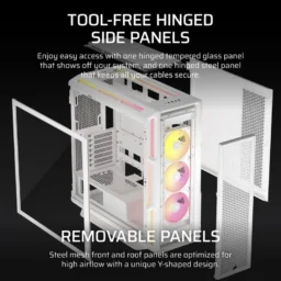 Corsair iCUE LINK 5000T LX RGB Mid Tower E-ATX - Thumbnail Image 8