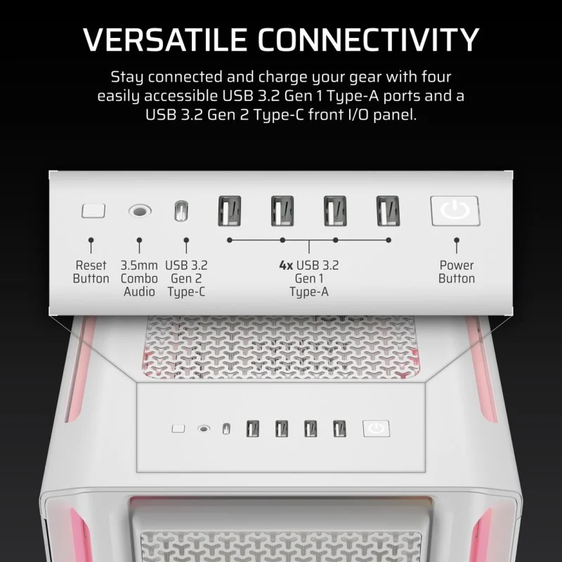 Corsair iCUE LINK 5000T LX RGB Mid Tower E-ATX - Image 9