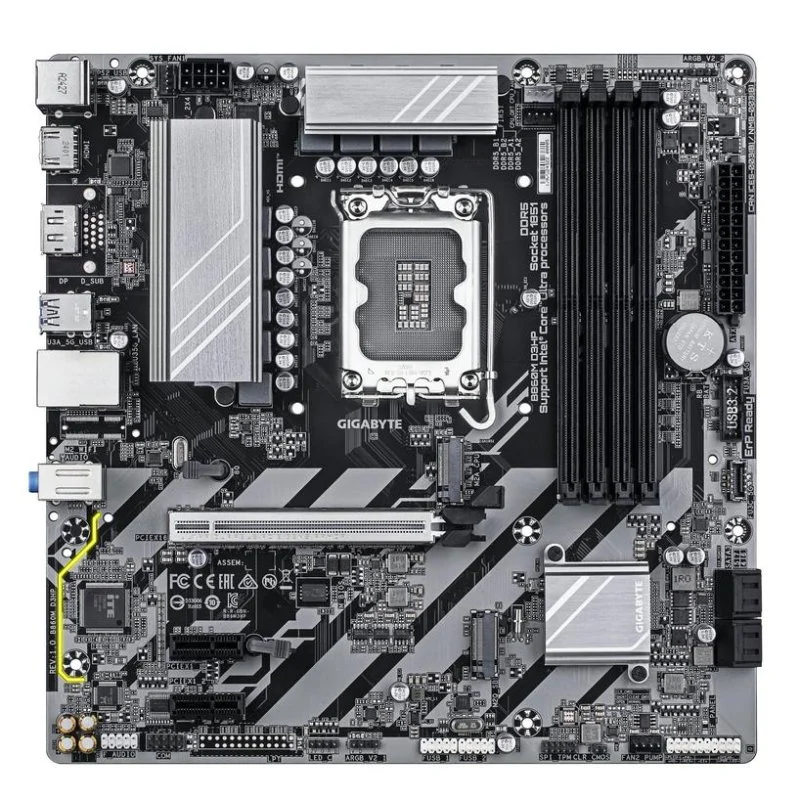 Gigabyte B860M D3HP 1851 DDR5 Micro ATX PCIe 4.0 256GB - Image 2
