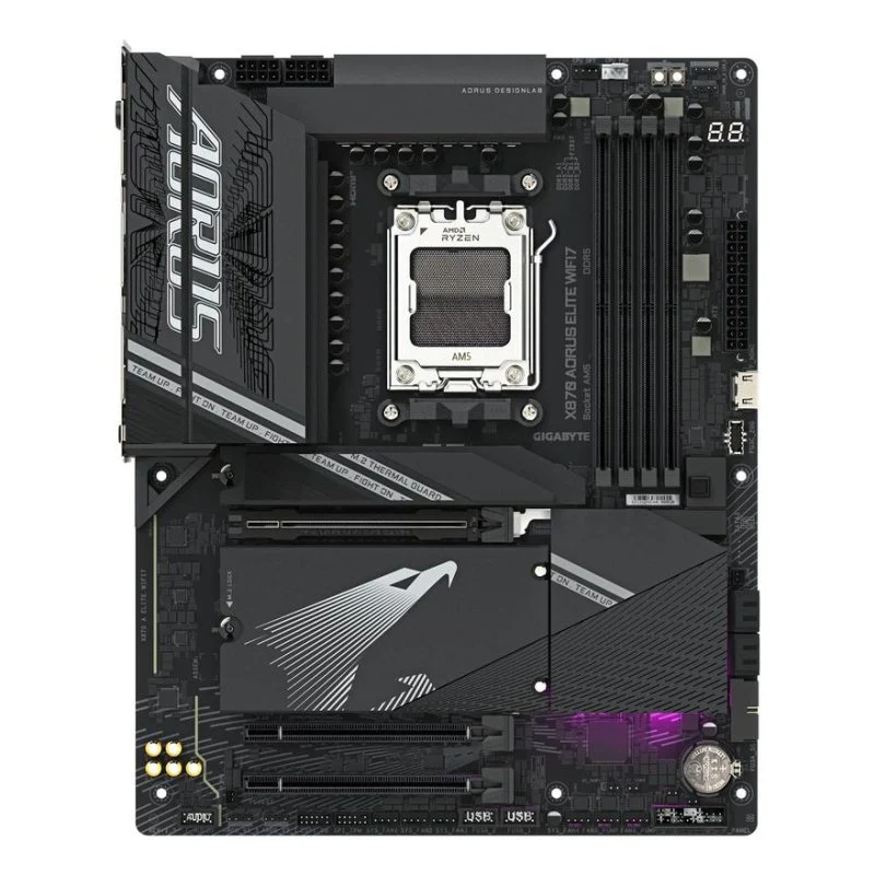 Gigabyte X870 AORUS ELITE AM5 DDR5 ATX PCIe 5.0 WiFi7 - Image 2