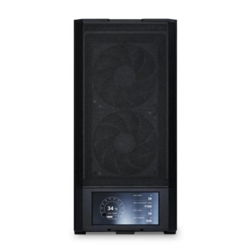 Lian Li LAN207DX Caixa ATX com Ecrã 6" Vidro Temperado Preta - Image 2
