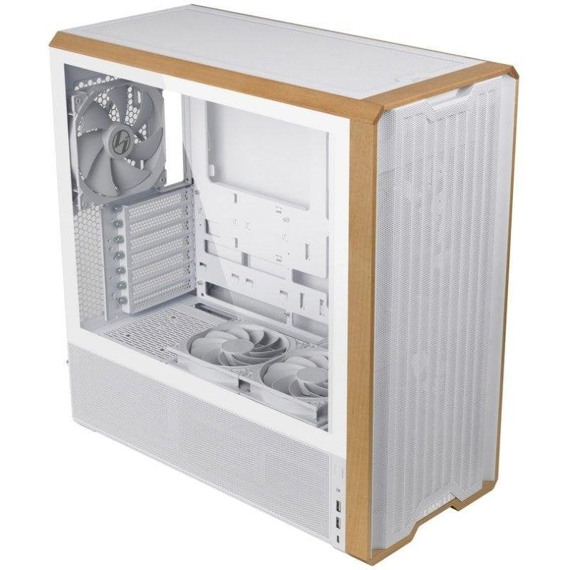 Lancool 217 Aco/Madeira/Ver Temperado aRGB+Ventilacao - Image 2