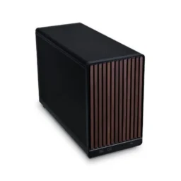 Lian-Li X Dan A3 Wood Caixa Micro-ATX Preta Frente em Madeira - Thumbnail Image 2