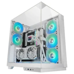 Mars Gaming MC-3GF Torre ATX ARGB 120mm e USB-C Branca - Thumbnail Image 1