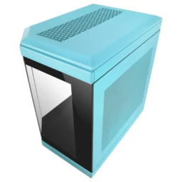 Mars Gaming MC-3T Semitorre ATX 3x Slots PCI Verticais Azul - Thumbnail Image 3