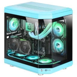 Mars Gaming MC-3T Semitorre ATX 3x Slots PCI Verticais Azul - Thumbnail Image 5