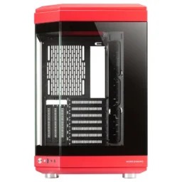 Mars Gaming MC-3T SemitorreATX 3xSlots PCI Verticais Vermelha - Thumbnail Image 2