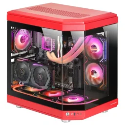 Mars Gaming MC-3T SemitorreATX 3xSlots PCI Verticais Vermelha - Thumbnail Image 5