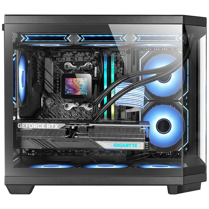 Mars Gaming MC-3TCOREM Micro-ATX USB-C Preta - Image 2