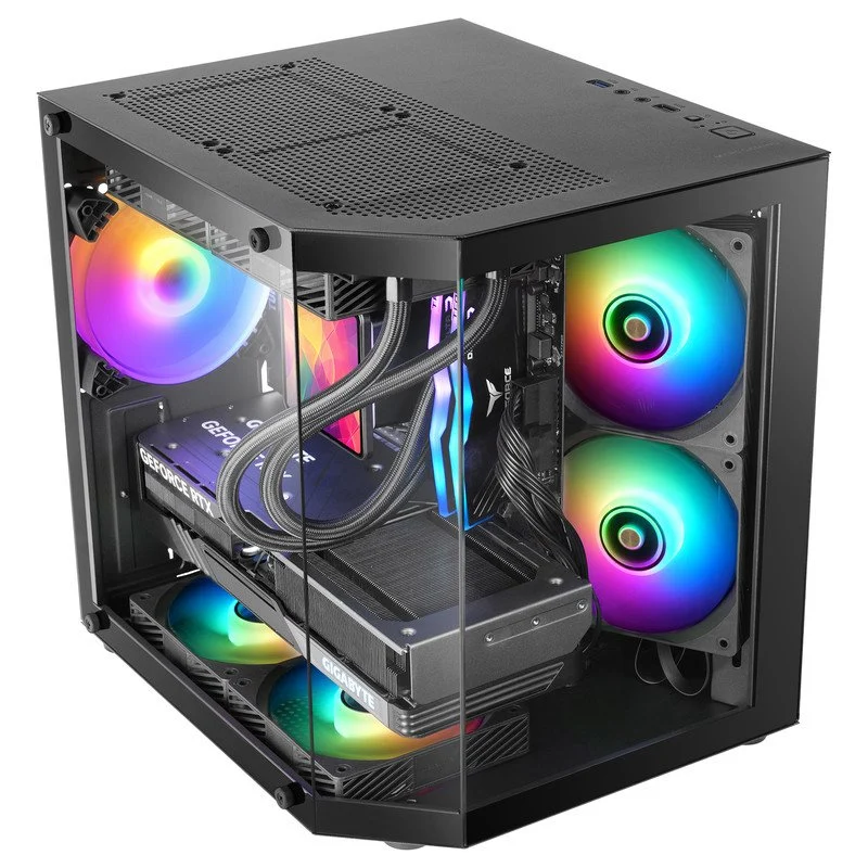 Mars Gaming MC-3TLITE  Micro-ATX Ventoinha FRGB - Image 2