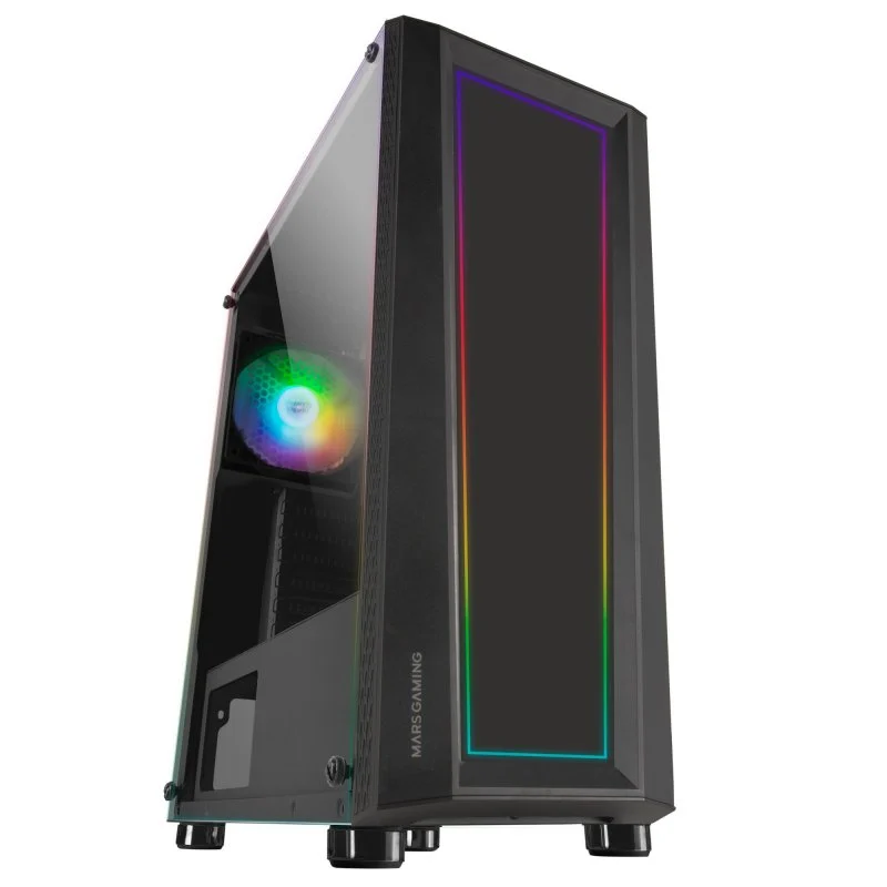 Mars Gaming MC-ART FRGB Vidro Temperado USB 3.0 Preta - Image 1