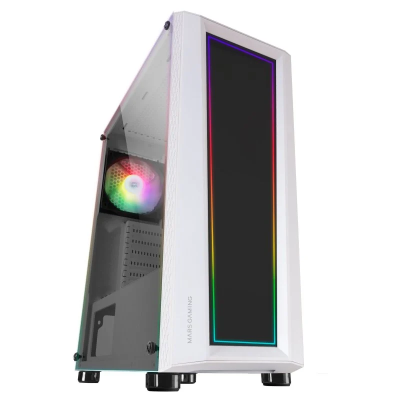 Mars Gaming MC-ART FRGB Vidro Temperado USB 3.0 Branca - Image 1