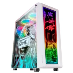 Mars Gaming MC-ART FRGB Vidro Temperado USB 3.0 Branca - Thumbnail Image 2