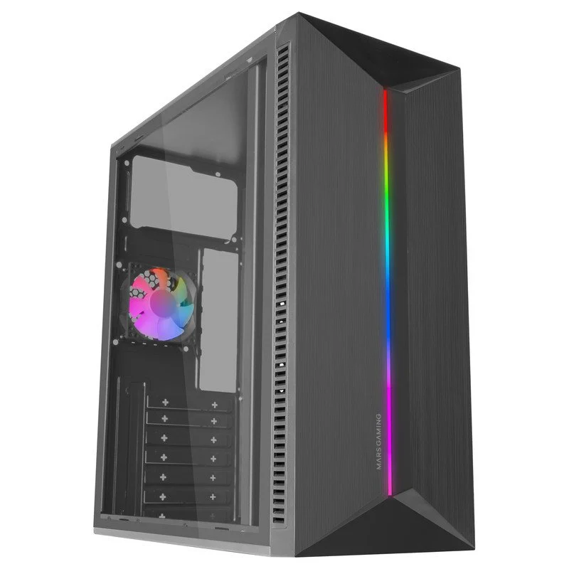 Mars Gaming MCBlaze Caixa ATX FRGB 80mm Faixa RGB Frontal - Image 4