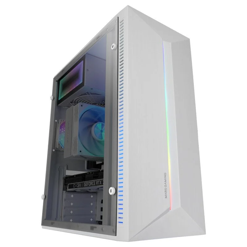 Mars Gaming MC-Blaze ATX Ventoinha FRGB 80mm RGB Frontal - Image 1