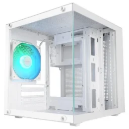 Mars Gaming Mc-cube MicroATX Cristal Templado ARGB Branca - Thumbnail Image 2