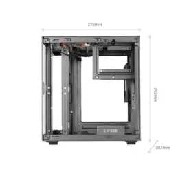 Mars Gaming Mc-cube MicroATX Cristal Templado ARGB Branca - Thumbnail Image 6