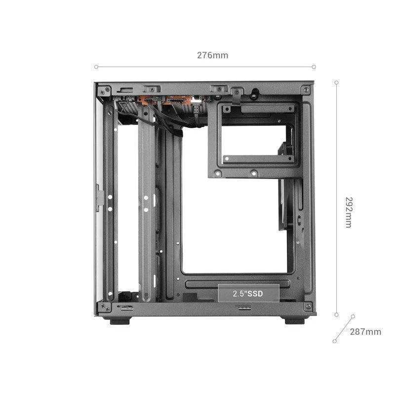 Mars Gaming Mc-cube MicroATX Cristal Templado ARGB Branca - Image 6