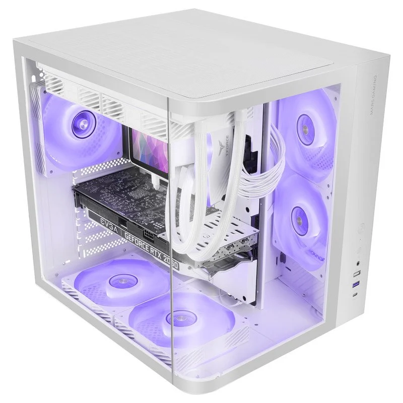 Mars Gaming MC-CURV Caixa ATX com Vidro Temperado Curvo - Image 2