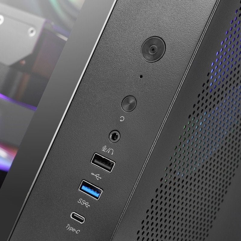 Mars Gaming MC-CURV Caixa ATX com Vidro Temperado Curvo - Image 4