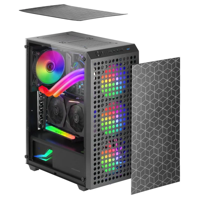 Mars Gaming MC-MAG Semitorre ATX FRGB USB 3.0 Preta - Image 6