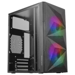 Mars Gaming MC-ME Mini-Torre FRGB USB 3.0 Preta - Thumbnail Image 1