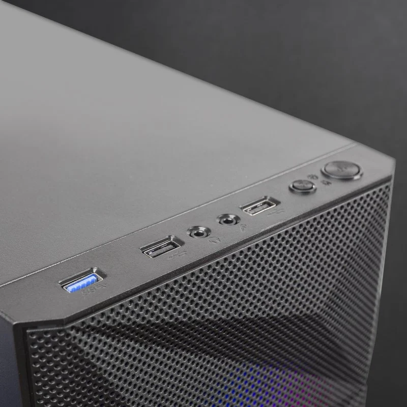 Mars Gaming MC-ME Mini-Torre FRGB USB 3.0 Preta - Image 5