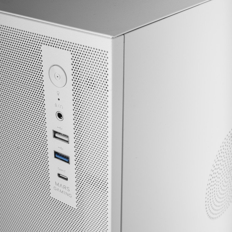 Torre Mars Gaming MC-MESHPRO MicroATX AirMesh Pro USB-C - Image 4