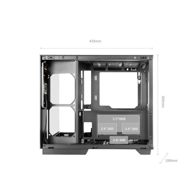 Mars Gaming MC-MIRAGE Caixa ATX LCD IPS 7,2" - Image 7