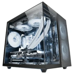 Mars Gaming MC-NOVAM Minitorre Vidro Temperado USB-C Preta - Thumbnail Image 1