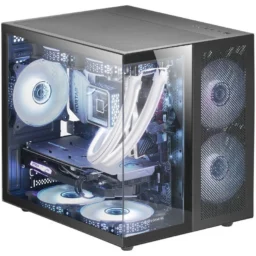 Mars Gaming MC-NOVAM Minitorre Vidro Temperado USB-C Preta - Thumbnail Image 2