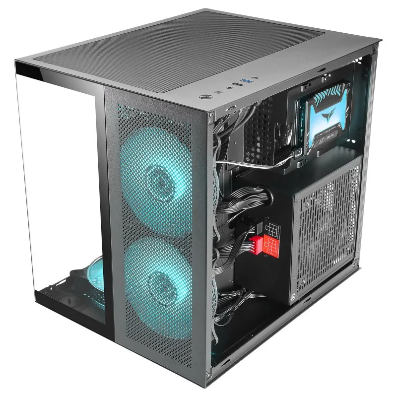 Mars Gaming MC-NOVAM Minitorre Vidro Temperado USB-C Preta - Image 3