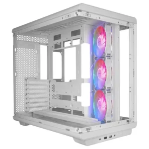 Mars Gaming MC-REV Torre ATX 3x Ventoinhas ARGB Branca
