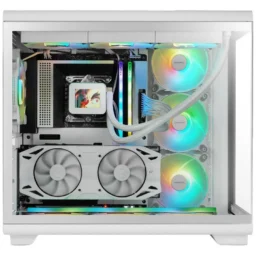 Mars Gaming MC-REV Torre ATX 3x Ventoinhas ARGB Branca - Thumbnail Image 3