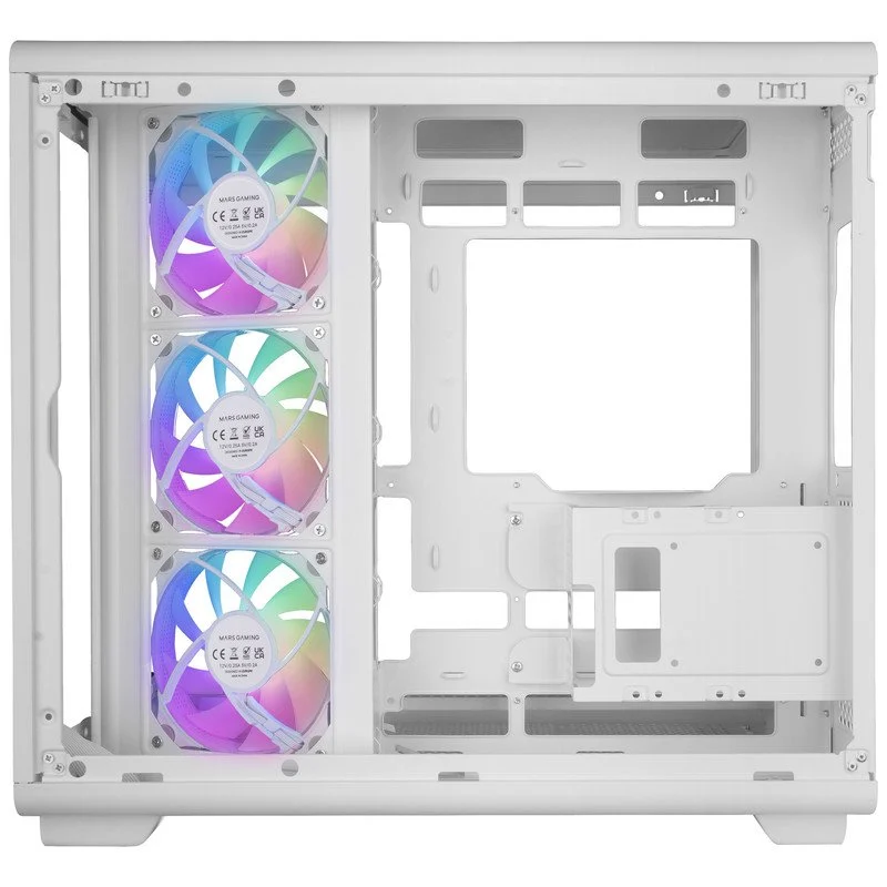 Mars Gaming MC-REV Torre ATX 3x Ventoinhas ARGB Branca - Image 6