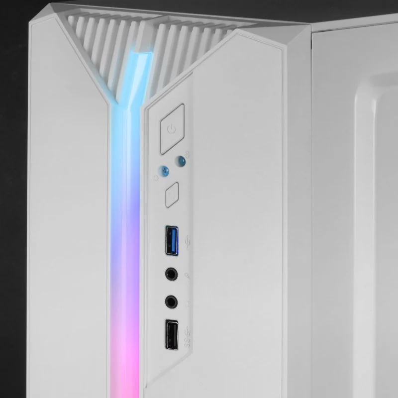 Mars Gaming MC-S1 ARGB MicroATX USB 3.0 com Janela Branca - Image 3