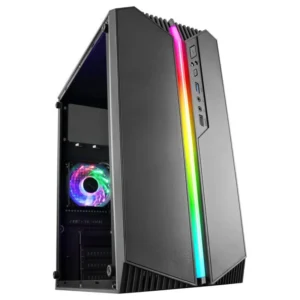 Mars Gaming MC-S1 ARGB MicroATX USB 3.0 com Janela Preto