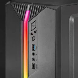 Mars Gaming MC-S1 ARGB MicroATX USB 3.0 com Janela Preto - Thumbnail Image 3