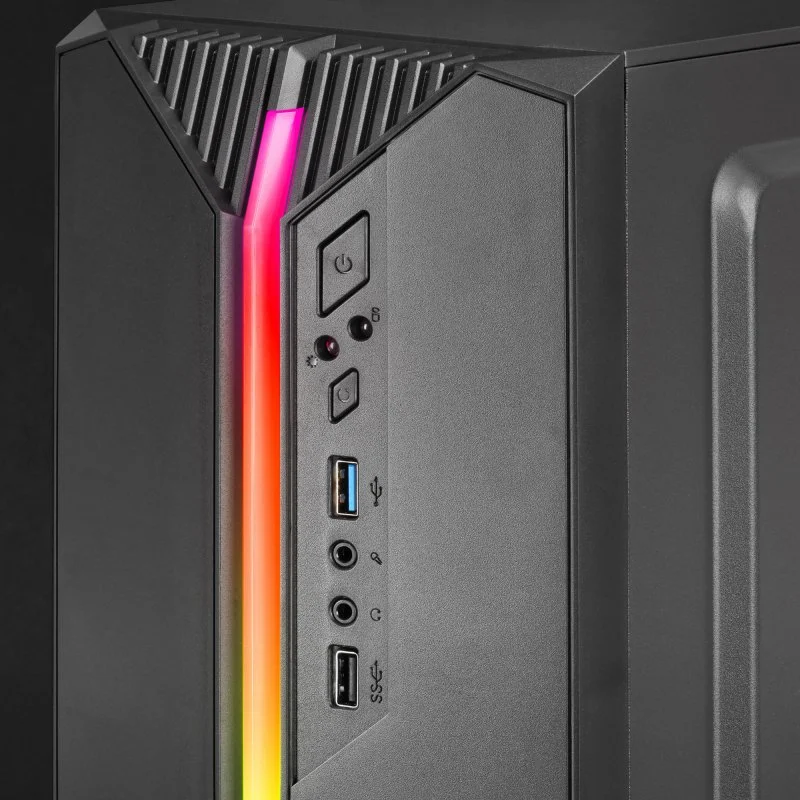 Mars Gaming MC-S1 ARGB MicroATX USB 3.0 com Janela Preto - Image 3