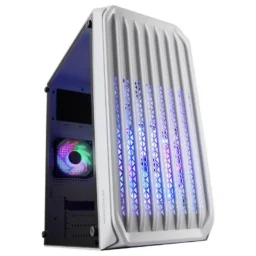 Mars Gaming MC-S2 FRGB MicroATX USB 3.0 com Janela Branco - Thumbnail Image 1