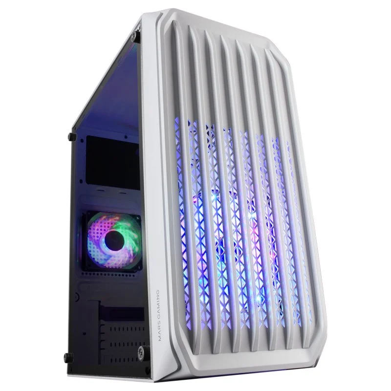Mars Gaming MC-S2 FRGB MicroATX USB 3.0 com Janela Branco - Image 1