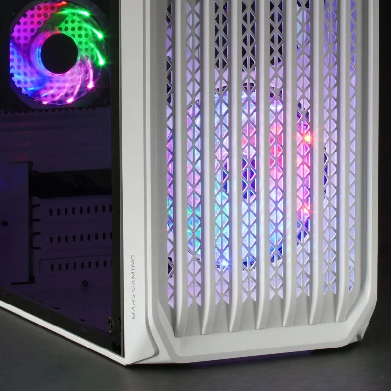 Mars Gaming MC-S2 FRGB MicroATX USB 3.0 com Janela Branco - Image 3