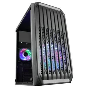 Mars Gaming MC-S2 FRGB MicroATX USB 3.0 com Janela Preto
