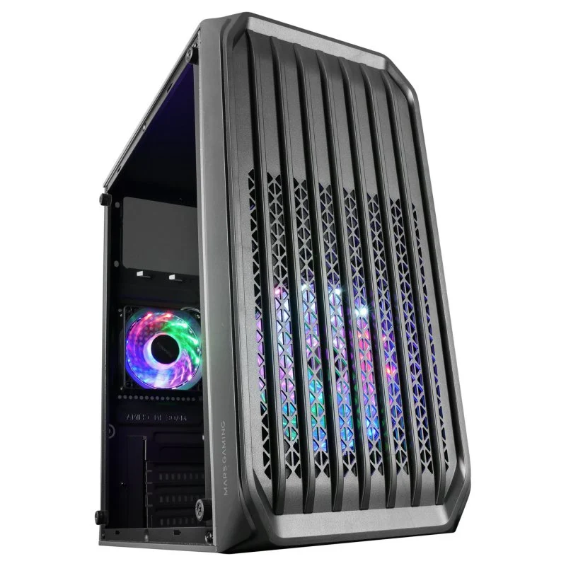Mars Gaming MC-S2 FRGB MicroATX USB 3.0 com Janela Preto - Image 1
