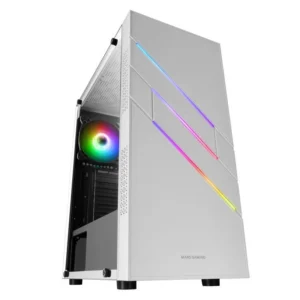 Mars Gaming MC-U3 Vidro Temperado ARGB USB 3.0 Branca