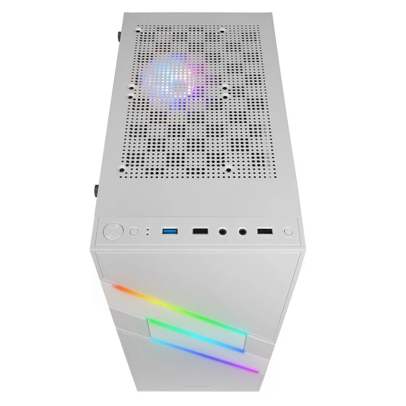 Mars Gaming MC-U3 Vidro Temperado ARGB USB 3.0 Branca - Image 3