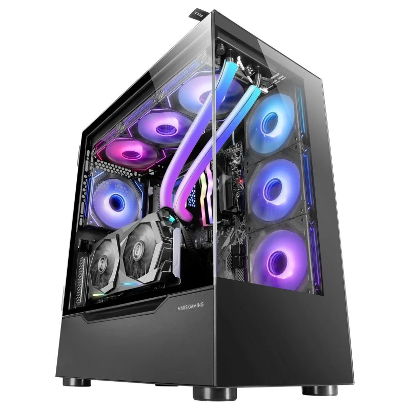 Mars Gaming MC-ULT XXL E-ATX Vidro Temperado Duplo - Image 1