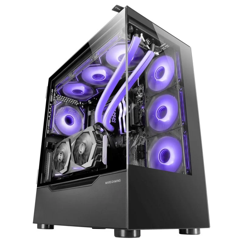 Mars Gaming MC-ULT XXL E-ATX Vidro Temperado Duplo - Image 4
