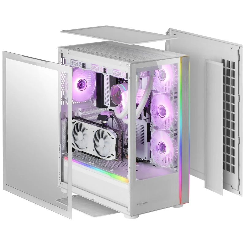 Mars Gaming MC-Ultra Custom XXL Vidro Temperado ARGB - Image 4