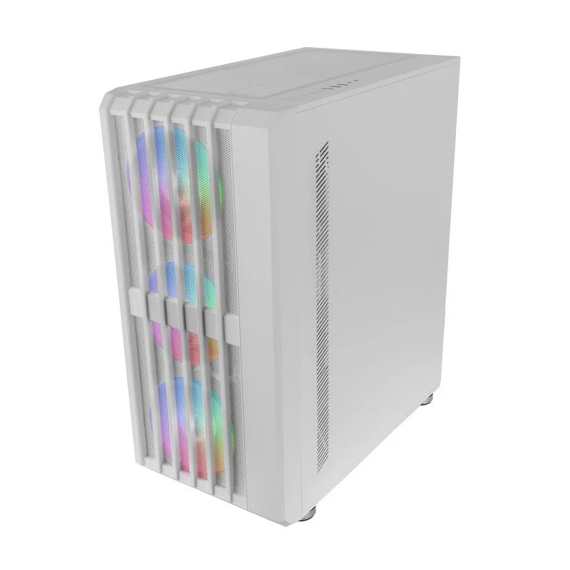 Mars Gaming MC-VAULT ATX  4x Ventoinhas ARGB 12cm Mesh - Image 1